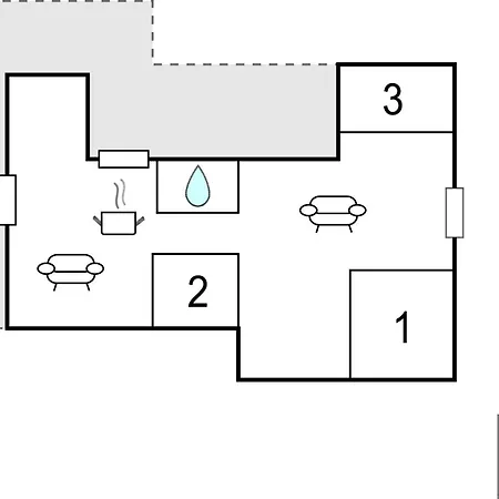 3 Bedroom Cozy In * Vejby
